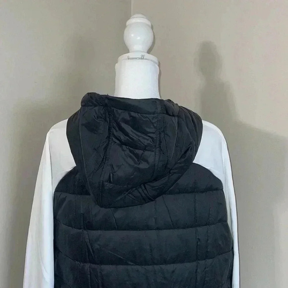 Men's Under Armour Utah Utes Hybrid Half-Zip Jacket - Black/White - Picture 9 of 16